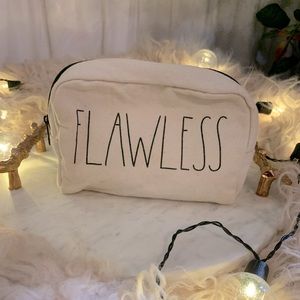 Rae Dunn Flawless Cloth Makeup Bag